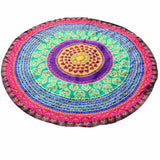 Round Printing Hippie Tapestry Beach Picnic Throw Yoga Mat Towel Blanket