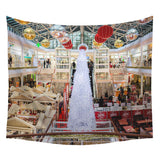 Christmas Beach Cover Up Tunic Tapestry Wall haning Roomdorm Home Decor