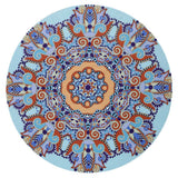 Round Beach Towel Yoga Blanket Shawl Bedspread Rug Beach Towel