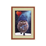 DIY Full Diamond Embroidery Owl 3D Mosaic Diamond Painting